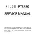RICOH FT8880 Manual de Servicio
