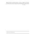 RICOH AFICIO COLOR 2103 Manual de Servicio