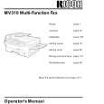 RICOH MV310 Manual de Usuario