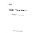 RICOH FT4060 Manual de Servicio